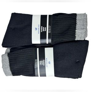 WINTERLACE 6 Pairs Men’s Premium Sport Socks. Sock Size 12-13‎ Shoe Size 6-12